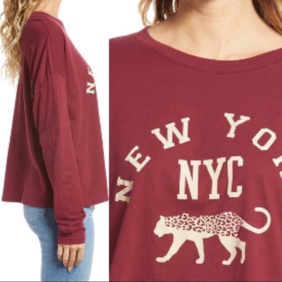 Treasure & Bond NYC Long sleeve Tee NWT - Picture 2 of 11